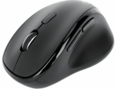 Manhattan Myš MANHATTAN Ergonomische Funkmaus USB-A/C 6 Tasten + Mausrad