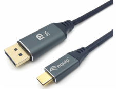 Equip Adaptér AV Adaptér Equip USB-C -> DisplayPort 8K60Hz 2,00 m sw