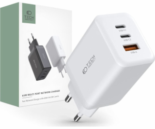 Tech-Protect Nabíječka TECH-PROTECT C65W 3PORTOVÁ SÍŤOVÁ ...