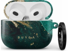 Slowmoose Burga - Ochranné pouzdro pro AirPods 3 (Smaragdový bazén)