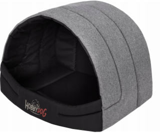 Hobbydog R2 DOMEČEK PRO PANENKY TMAVĚ ŠEDÝ EKOLEN