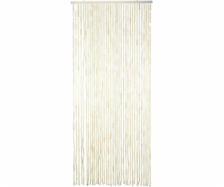vidaXL H&S Collection závěs na dveře 90 x 200 cm čirok př...