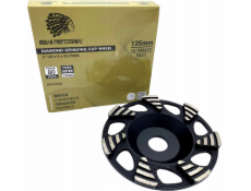 INDIAN PROFESSIONAL INDICKÝ PROFESIONÁLNÍ DIAMANTOVÝ BRUSNÝ KOTOUČ 125 mm, ULTIMÁTNĚ RYCHLÝ INDICKÝ PROFESIONÁL