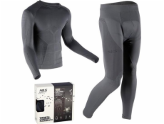 NoName Pánské termoprádlo Ragnar Nils mikina kalhoty btz0060 šedá velikost XXL/XXXL