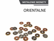 Drawlab Entertainment Kovové mince - orientální (sada 24 mincí)