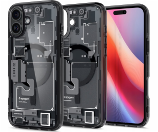 Spigen Pouzdro Ultra Hybrid MAG pro iPhone 16 MagSafe Zer...