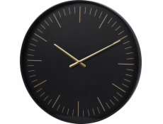 Home Styling Collection Kolekce bytového stylingu Moderní nástěnné hodiny, zlaté ručičky, O 50,7 cm