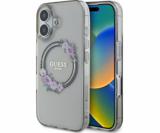 Guess Guess GUHMP16SHFWFCK Pouzdro IML Flowers Wreath Mag...