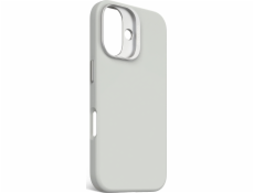 Decoded Silikonový kryt AntiMicrobial Silicone Backcover - silikonový ochranný kryt kompatibilní s MagSafe pro iPhone 16 (kamenně šedý)