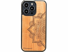 BeWood Dřevěný kryt pro iPhone 13 Pro s motivem jabloně Mandala