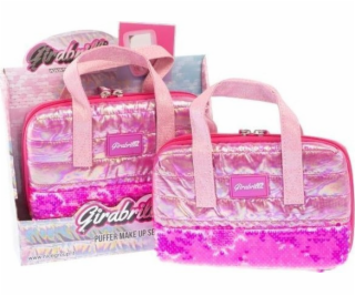 Nice Taška Make up Girabrilla tmavě růžová Nice