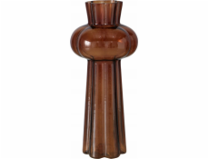 Boltze Skleněná váza z mahagonu, 25 cm