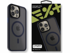 NEXT ONE Pouzdro NEXT ONE Mist Shield MagSafe pro iPhone 15 Pro v barvě půlnoční modré