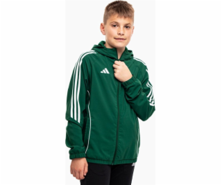 Adidas Dětská bunda Tiro 24 zelená IM8796 140cm