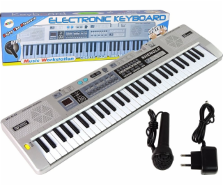 LeanToys Keyboard MQ-6110 Varhanní mikrofon 61 kláves LEA...