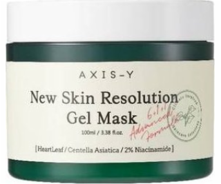 Axis-y AXIS-Y New Skin Resolution Gel Mask zklidňující ge...