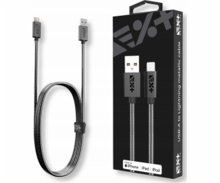 NEXT ONE Kabel USB-A - Lightning 1 m šedý (NEX-CO-CL-2)