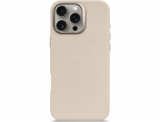 Decoded Kožený kryt Decoded Leather Backcover - kompatibilní s MagSafe pro iPhone 16 Pro Max (hliněný)