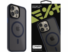 NEXT ONE Pouzdro NEXT ONE Mist Shield MagSafe pro iPhone 15 Pro Max, tmavě modré