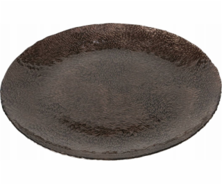 Boltze Dekorativní skleněný talíř MARONI, O 32 cm