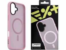 NEXT ONE Kryt NEXT ONE Mist Shield MagSafe pro iPhone 16 Plus růžový