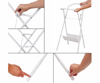Maltex Stojan na vanu 100 cm (bílý)