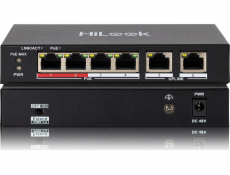 HiLook Přepínač Přepínač POE SW-06-POE 4portový HiLook od Hikvision