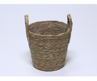 Giftdecor Pletené košíky ESPARTO s uchy, 3 kusy