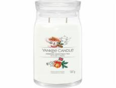 Yankee Candle Vánoční čajová svíčka Yankee Candle Signature London velká 567 g