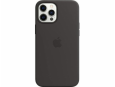 Apple Silikonový kryt MHLG3ZE/A pro iPhone 12 Pro Max 6.7 MagSafe černý/černý