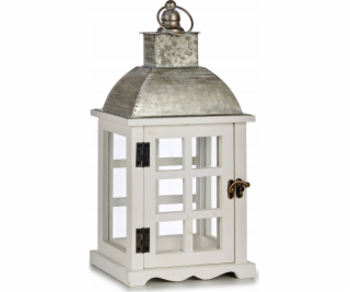 Giftdecor Dárková dekorace Dřevěná lucerna MIRO, 39 cm