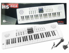 LeanToys Elektrické piano s USB mikrofonem