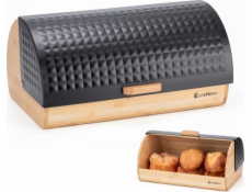 Elitehoff Chlebník Bambusová krabice na chléb Nádoba na chléb E-6065