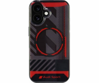 Audi Pouzdro IML Sport MagSafe pro iPhone 16 6.1 černé/če...