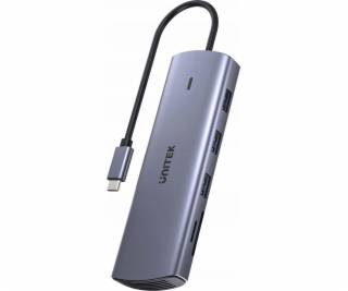 Unitek USB HUB 9v1 USB C Gigabit Ethernet HDMI VGA 3x USB...