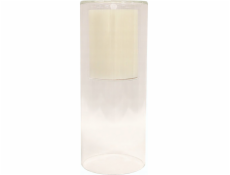 Home Styling Collection Kolekce bytového stylingu LED svíčka ve skle, bílá