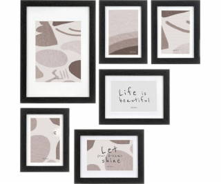 Giftdecor Fotorámečky na nástěnnou malbu, 7 rámečků různý...