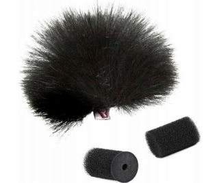 Rycote Black Lavalier Windjammer - single