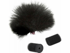 Rycote Black Lavalier Windjammer - single