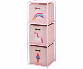 Storage Solutions Úložná řešení Police s textilními nádob...