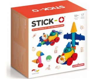Magformers Sada samolepicích figurek s kamarády, 17 dílů