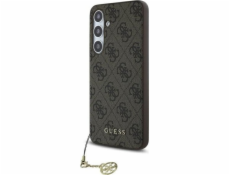 Guess Guess GUHCS24FEGF4GBR S24 FE S721 hnědé/hnědé pevné pouzdro 4G Přívěsky Kolekce