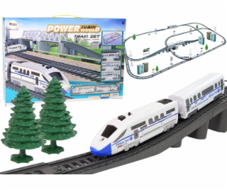 LeanToys Vláček Železniční koleje Délka 914 cm Město