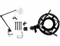 Mozos Stolní mikrofonní stojan Mozos Black SB42 + antivibrační košík Shock SHM1