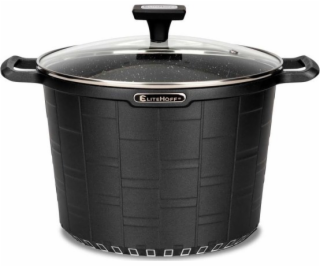 Elitehoff ŽULOVÝ HRNEC S VÍČKEM 24cm 6,5L E-7032