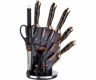 Elitehoff 9dílná sada kuchyňských nožů ve stojanu s brous...