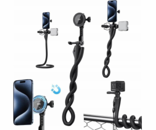 JJC Flexibilní stativ, rameno s magnetem, monopod, držák ...