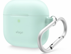 Elago Silikonové pouzdro Elago AirPods 4 Hang - pouzdro s karabinou pro AirPods 4 mint - záruka bezpečnosti. Jednoduché splátky. Doprava zdarma od 170 PLN.