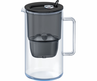 Aquaphor Filtrační konvice Glass 2,5 l černá + 1 hořčíkov...