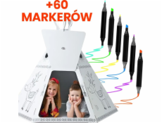 ExtraLink | Sada fixů 60 ks + hračka teepee |